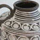 ABBEDNÆS White Patterned Glazed Stoneware Jug Vase Mollaris.com 