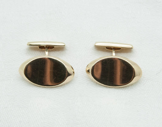 HERMANN SIERSBØL Modernist 8K Solid Gold (333) Cufflinks Mollaris.com 