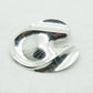 HERMANN SIERSBØL Modernist Abstract Leaf Solid Sterling Silver Brooch (925S) Mollaris.com 