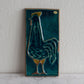 MARIA PHILIPPI Søholm Rooster Stoneware Wall Plaque Mollaris.com 