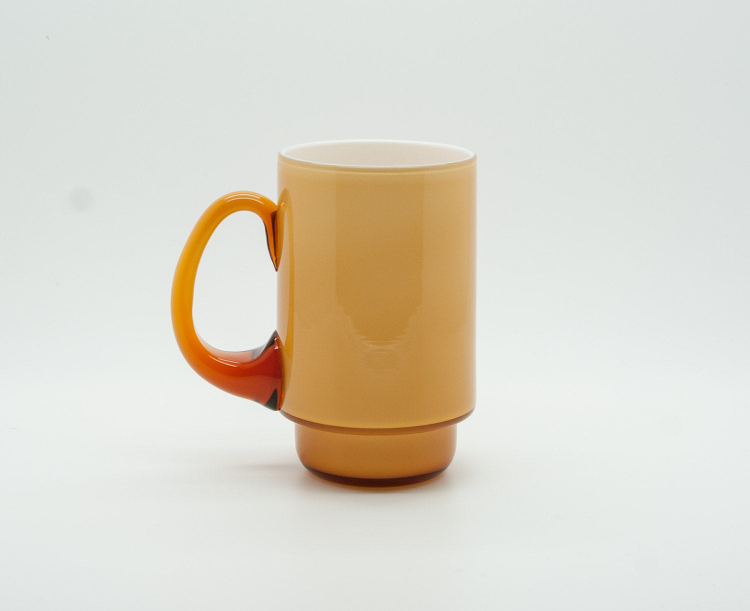 MICHAEL BANG Kastrup Holmegaard PALET Karamel Glass Mug Mollaris.com 