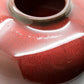 Nymølle GUNNAR NYLUND Red Oxblood Drip Glazed Stoneware Vase Mollaris.com 