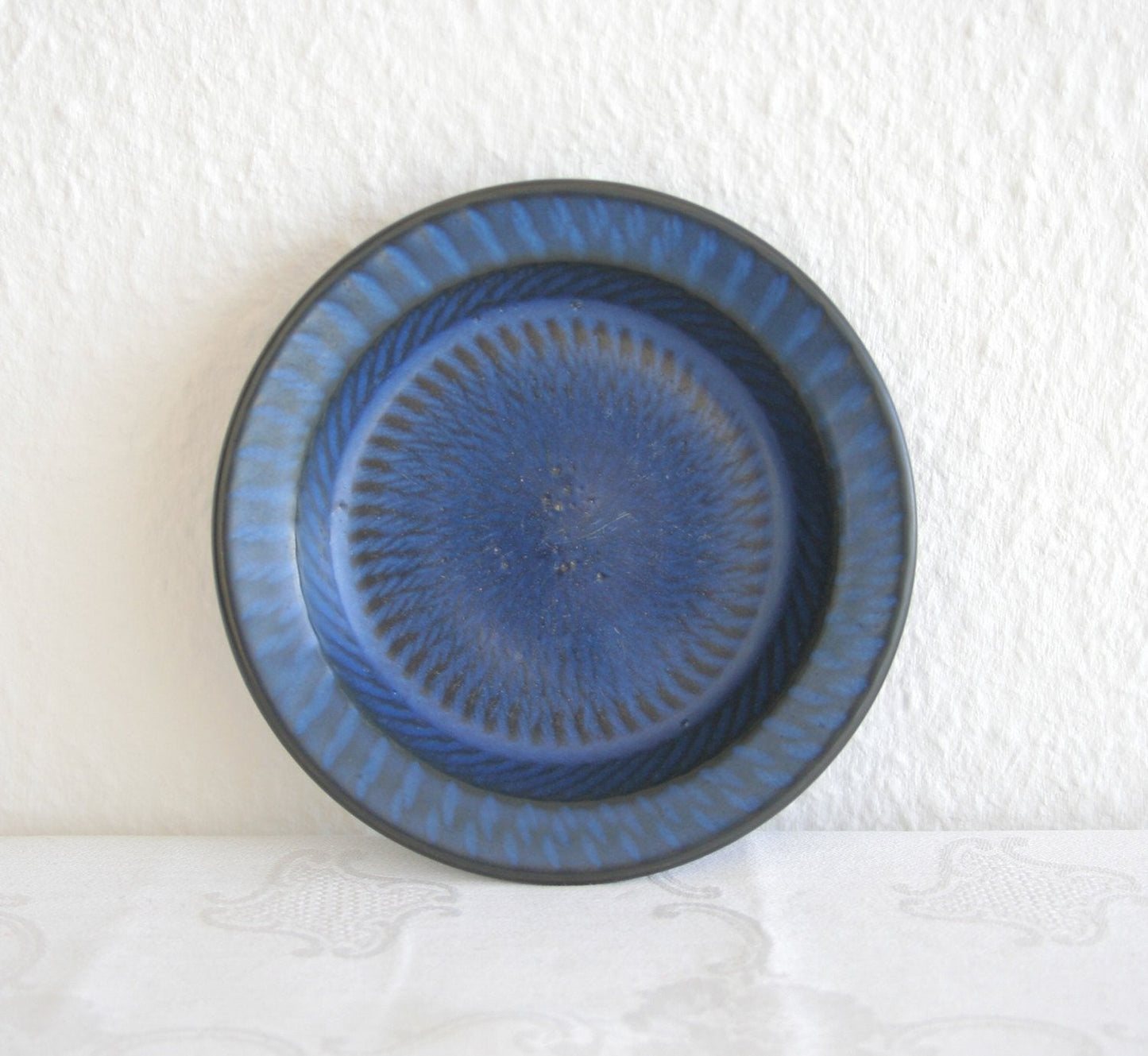 Nymølle GUNNAR NYLUND Small Dark Blue Stoneware Bowl Mollaris.com 