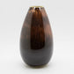 Rörstrand CARL HARRY STÅLHANE Brown Orange Glazed Stoneware Vase Mollaris.com 