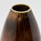 Rörstrand CARL HARRY STÅLHANE Brown Orange Glazed Stoneware Vase Mollaris.com 