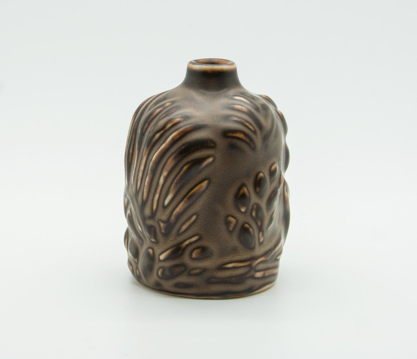 Royal Copenhagen AXEL SALTO Small Sung Glazed Stoneware Vase Mollaris.com 