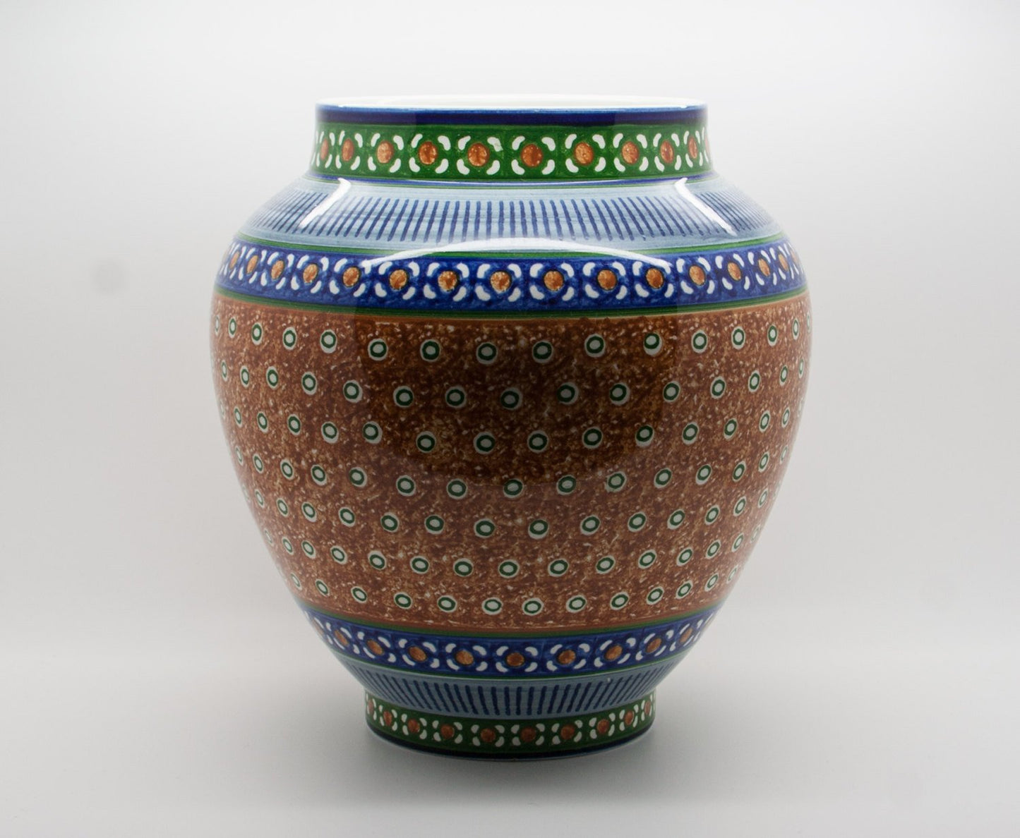 VILLEROY & BOCH Decorated Art Earthenware Vase Mollaris.com 