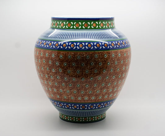 VILLEROY & BOCH Decorated Art Earthenware Vase Mollaris.com 